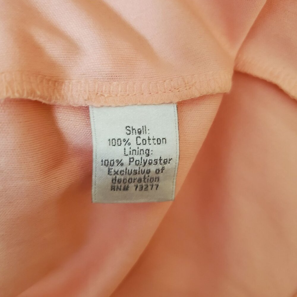 Lauren Conrad Peach Floral Spaghetti Strap Dress Size 8 Lined Pockets - Picture 7 of 8